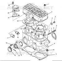 CYLINDER WIDETRAK LX 0962064 AND EUROPEAN WIDETRAK LX E962064 (4931643164C009)