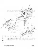 REAR BODYWORK ASM., LOWER