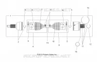 DRIVE TRAIN, DRIVE REAR SHAFT