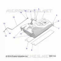FUEL SYSTEM, FUEL TANK ASM.
