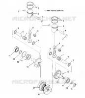 PISTON   CRANKSHAFT