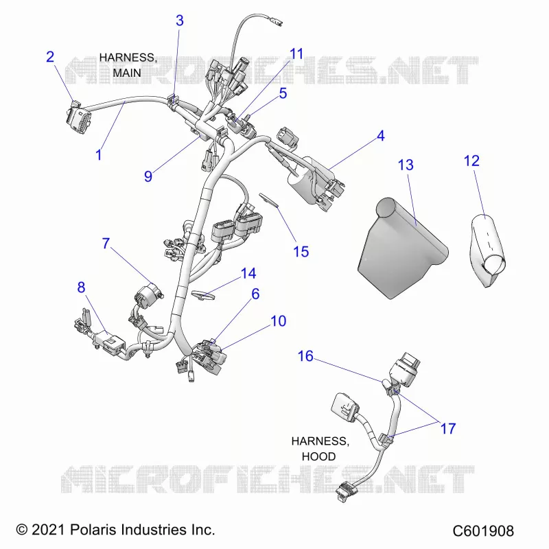 ELECTRICAL, WIRE HARNESS