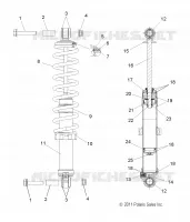REAR SHOCK (7043721)