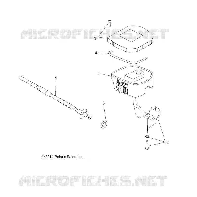 STEERING, CONTROLS, THROTTLE   ASM. AND CABLE