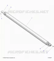 DRIVE TRAIN, PROP SHAFT,FRONT