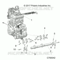 ENGINE, MOUNTING
