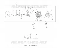DRIVE TRAIN, PRIMARY CLUTCH