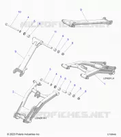 REAR SUSPENSION CONTROL ARMS