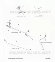 ELECTRICAL, WIRE HARNESSES, HOOD/JUMPERS, GPS