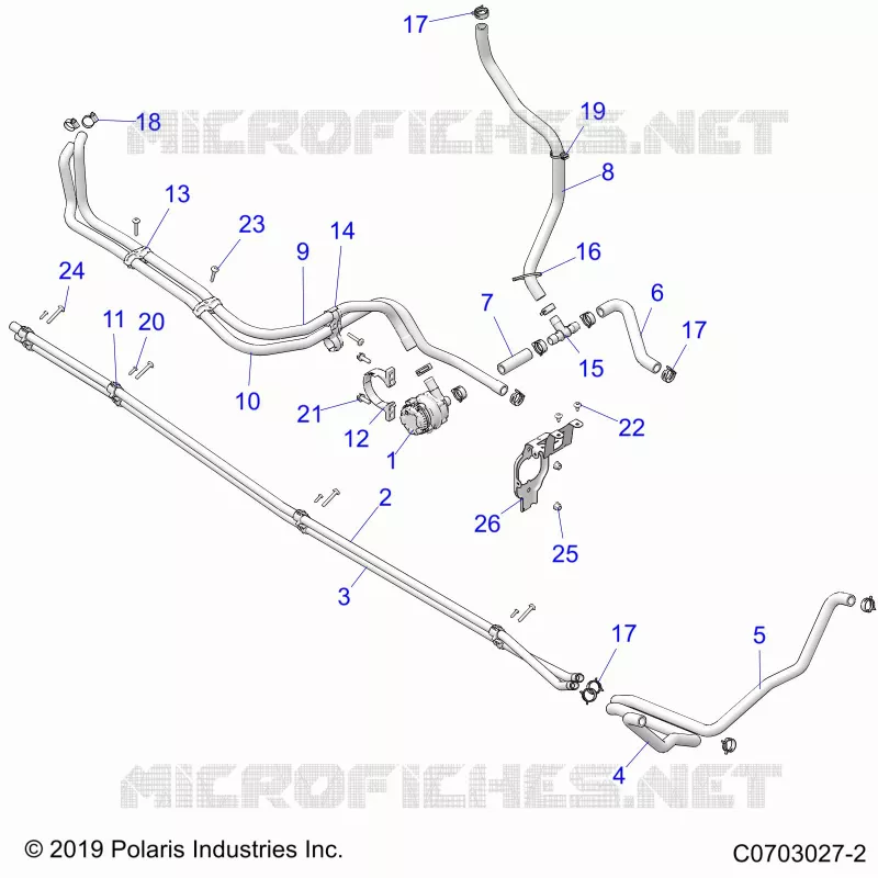 COOLING ROUTING, MANIFOLD