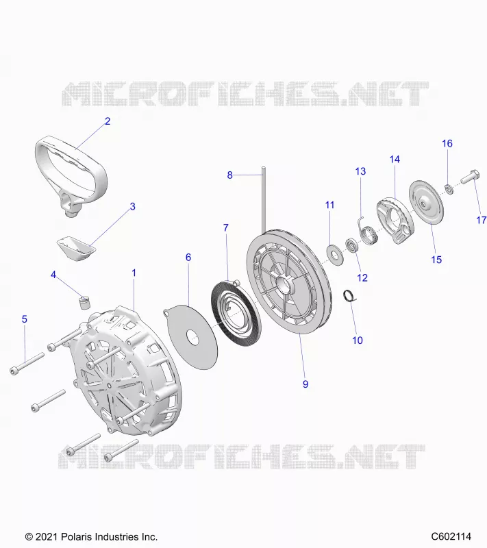ENGINE, RECOIL STARTER