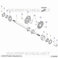 DRIVE TRAIN, REAR AXLE