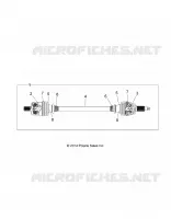 DRIVE TRAIN, FRONT HALF SHAFT