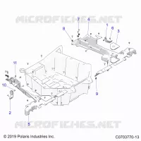 REAR BODYWORK RACK, MOUNTING