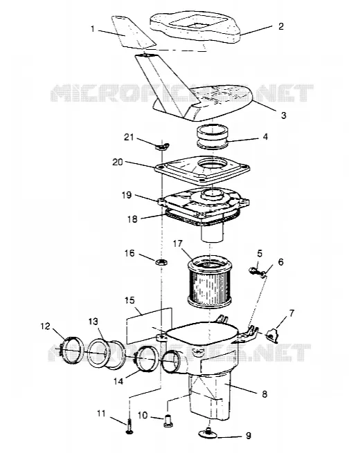 AIR BOX SPORT 400L W948540 (4927232723A014)