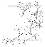 SHIFT LINKAGE ASSEMBLY 350 2X4 (4918531853032A)