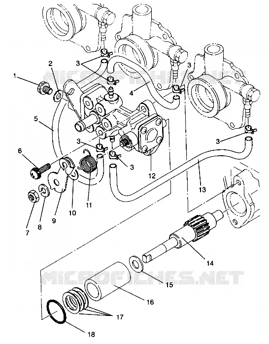 OIL PUMP ASSEMBLY STORM 0940782 AND STORM SKS 0940582 (4925032503036A)