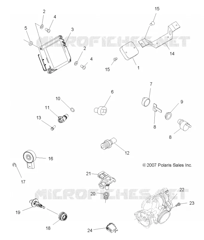 SWITCHES AND SENSORS AND ECM
