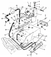 COOLING SYSTEM 440 XCR 0941760 (4925182518014A)