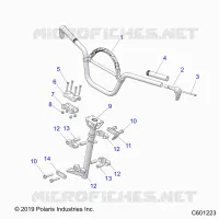 STEERING, HANDLEBAR MOUNTING