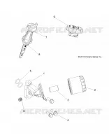 ENGINE, OIL FILTER AND DIPSTICK