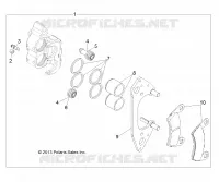 FRONT BRAKE CALIPER