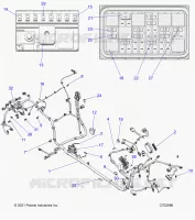 ELECTRICAL, WIRE HARNESS, CHASSIS