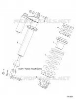 SUSPENSION, FRONT SHOCK MOUNTING