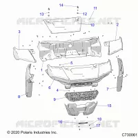 HOOD AND FRONT FACIA