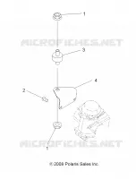 ENGINE, CARBURETOR BRACKET