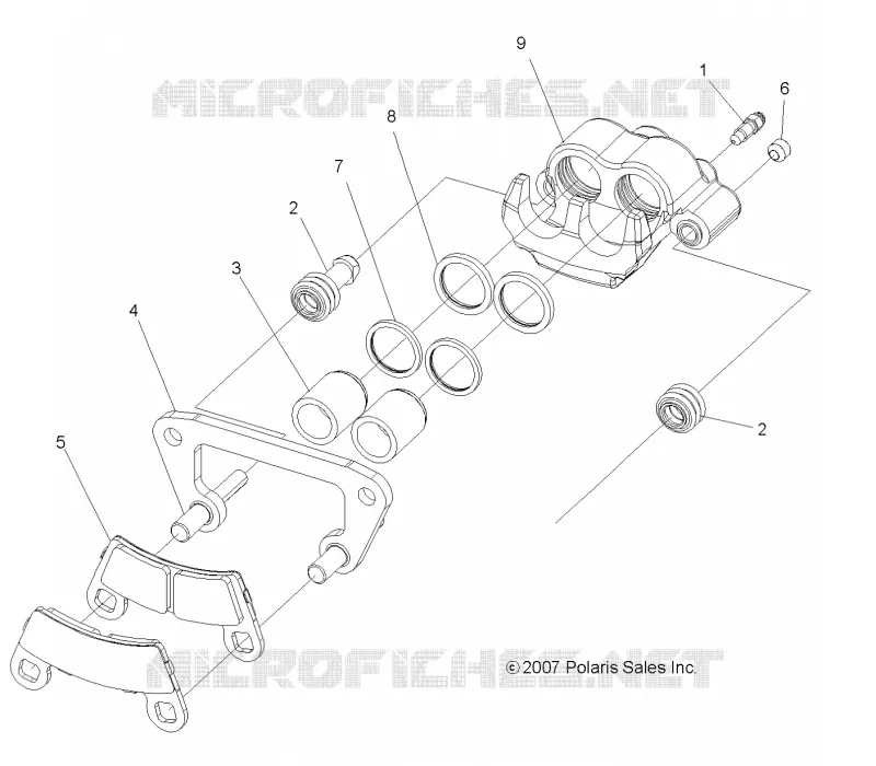 FRONT BRAKE CALIPER