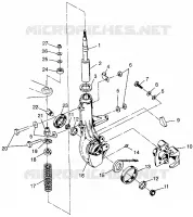 FRONT STRUT    SPORTSMAN 400L W97AC38C (4939673967B006)
