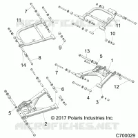 REAR SUSPENSION CONTROL ARMS