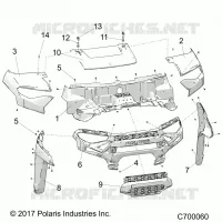 HOOD AND FRONT FACIA