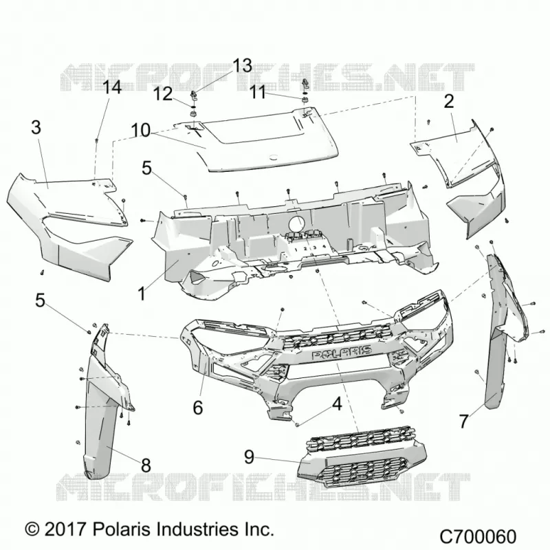 HOOD AND FRONT FACIA