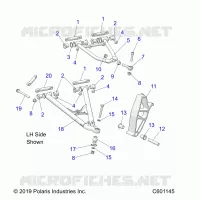 FRONT WISHBONES