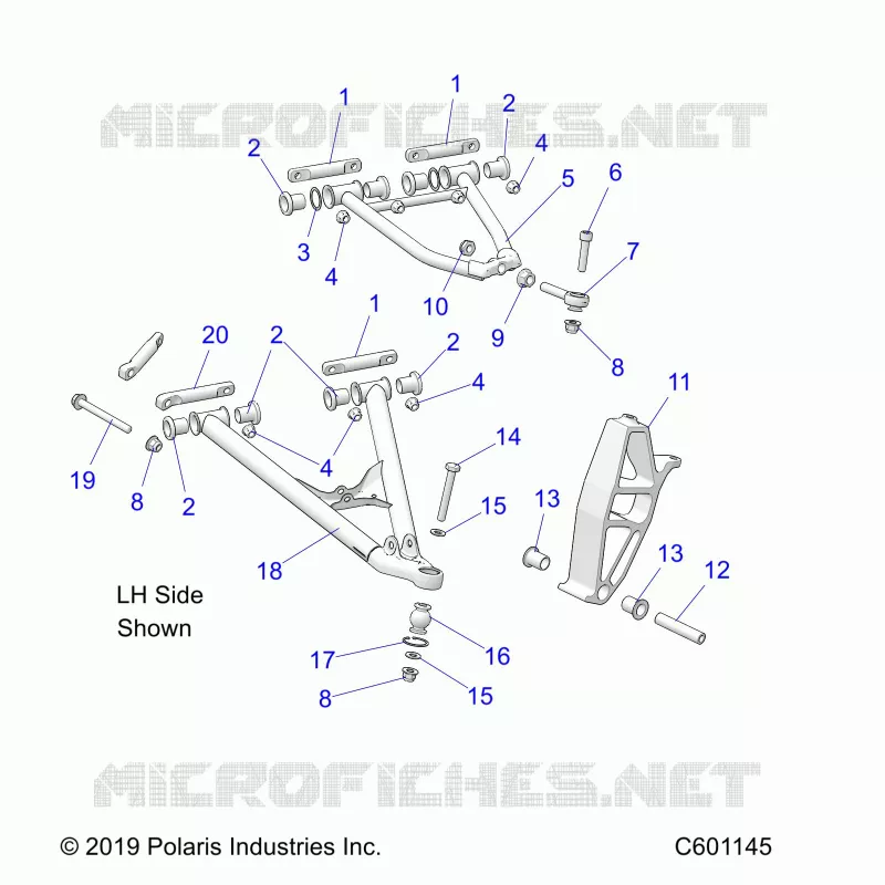 FRONT WISHBONES