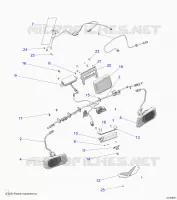ELECTRICAL, DASH COMPONENTS, RIDE COMMAND
