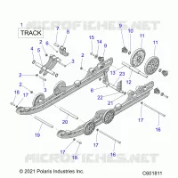 REAR SUSPENSION AND TRACK
