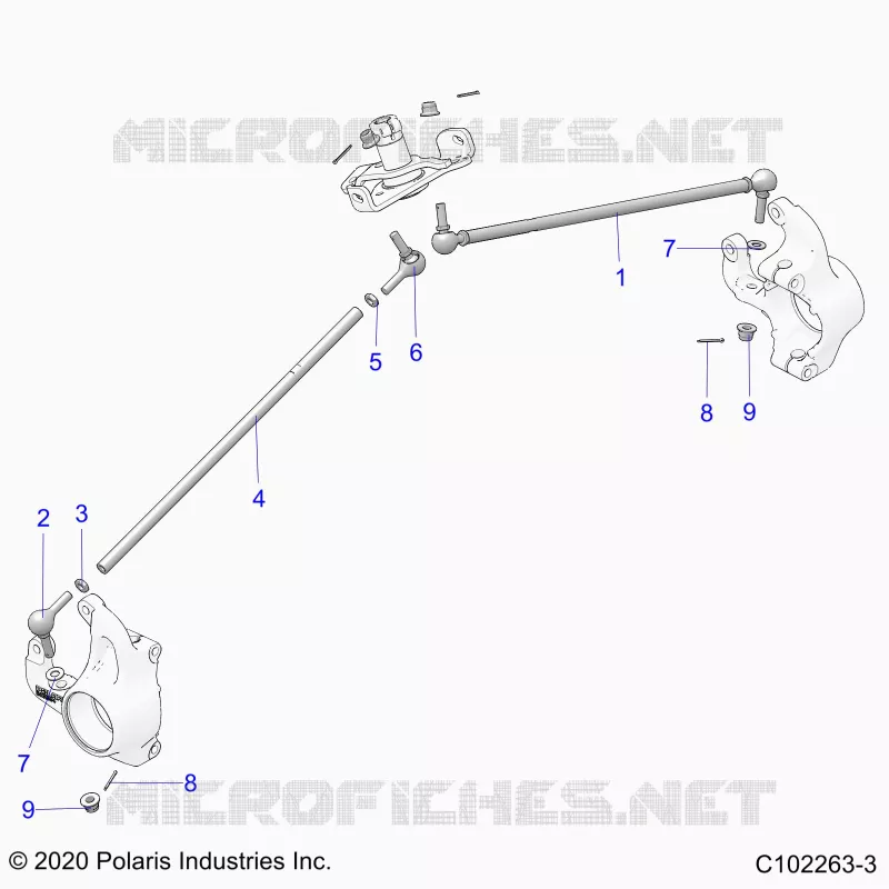 STEERING, STEERING TIE RODS.