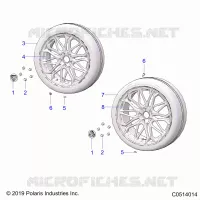 FRONT WHEEL AND REAR