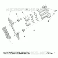 FRONT BRAKE CALIPER