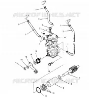 OIL PUMP ASSEMBLY 600 XCR 0951676 (4929132913C014)