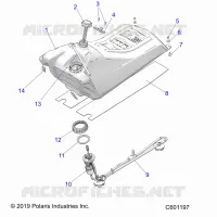 FUEL SYSTEM, FUEL TANK ASM.