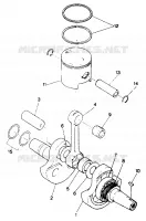 CRANKSHAFT AND PISTON ASSEMBLY (49147514750039)