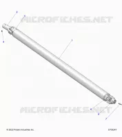 DRIVE TRAIN, PROP SHAFT,FRONT