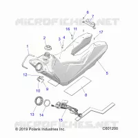 FUEL SYSTEM, FUEL TANK ASM.