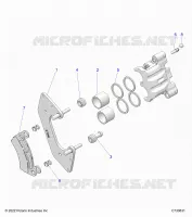 FRONT BRAKE CALIPER