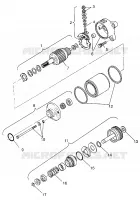 STARTING MOTOR  XPLORER 500 W97CD50A (4941354135D014)