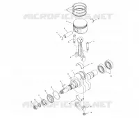 CRANKSHAFT AND PISTON